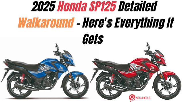 2025 Honda SP125 Detailed Walkaround - Here's Everything It Gets