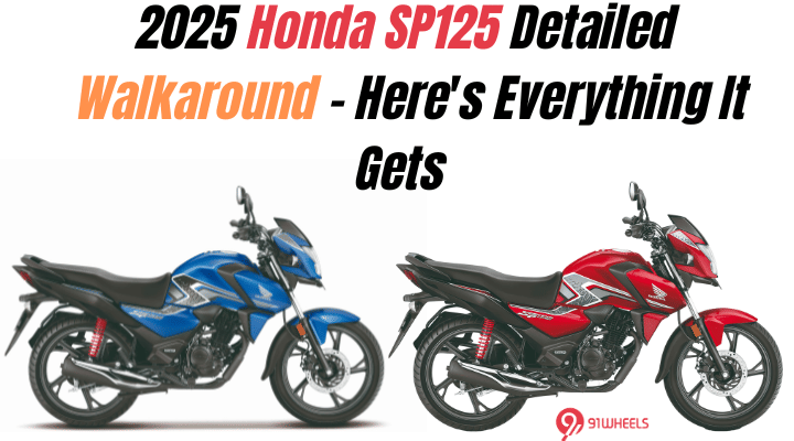 2025 Honda SP125 Detailed Walkaround - Here's Everything It Gets 2025 Honda SP125 Detailed Walkaround - Here's Everything It Gets