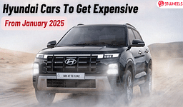 Hyundai Cars To Get Expensive By Up To Rs. 25,000 From January 1