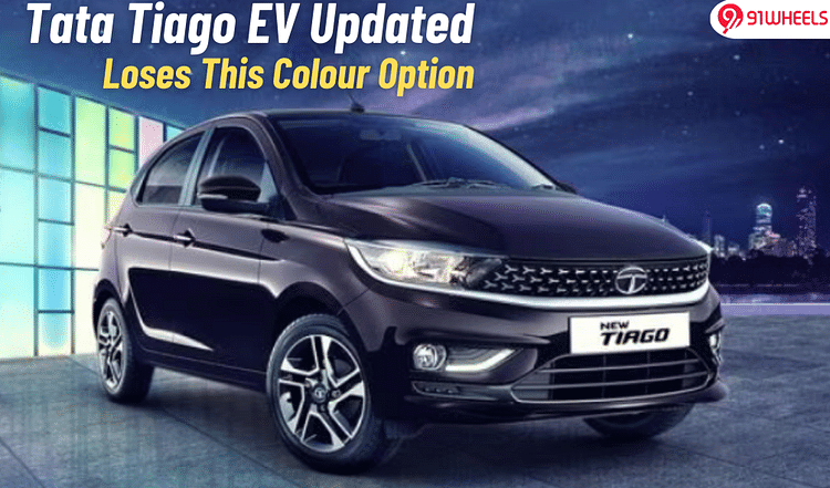 You Will Not Be Able To Buy This Colour With The Tata Tiago EV Anymore