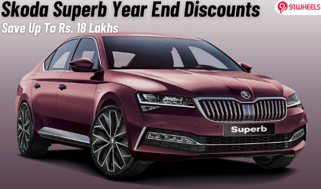 Skoda Superb Available With Discounts Of Up To Rs. 18 Lakhs This Month