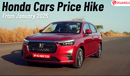 Honda Amaze, City, & Elevate To Get Expensive From New Year 2025