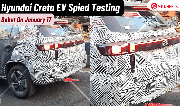 Hyundai Creta EV Spied Ahead Of India Debut On 17 Jan