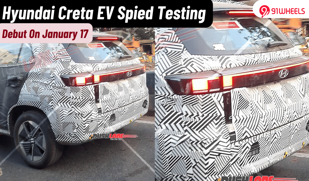 Hyundai Creta EV Spied Ahead Of India Debut On 17 Jan Hyundai Creta EV Spied Ahead Of India Debut On 17 Jan