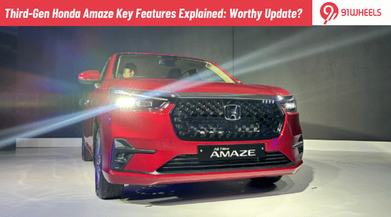 Third-Gen Honda Amaze Key Features Explained: Worthy Maruti Dzire Competitor?