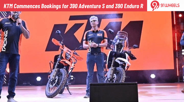 KTM Commences Bookings for 390 Adventure S and 390 Enduro R: Details