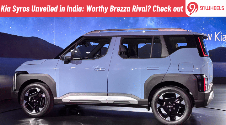 Kia Syros Unveiled in India: Worthy Brezza Rival? Kia Syros Unveiled in India: Worthy Brezza Rival?