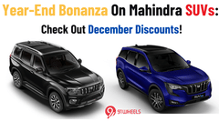 Year-End Bonanza On Mahindra SUVs: Check Out December Discounts! Year-End Bonanza On Mahindra SUVs: Check Out December Discounts!
