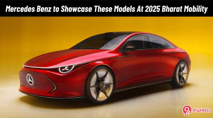 Mercedes Benz to Showcase These Models At 2025 Bharat Mobility Show: Details Mercedes Benz to Showcase These Models At 2025 Bharat Mobility Show: Details