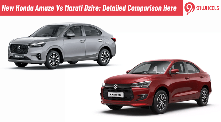 New Honda Amaze Vs Maruti Dzire: Battle of Two Most Affordable Sub-compact Sedans