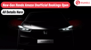 New-Gen Honda Amaze Unofficial Bookings Open: All Details Here New-Gen Honda Amaze Unofficial Bookings Open: All Details Here