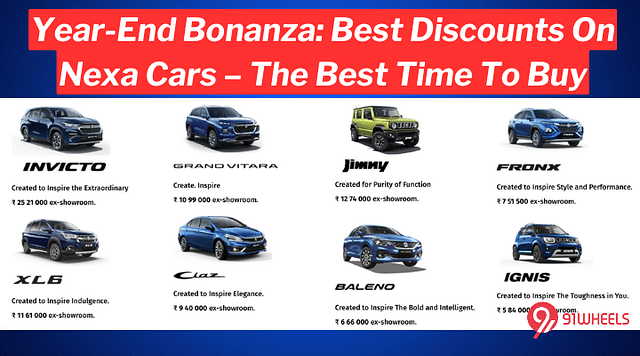 Year-End Bonanza: Best Discounts On Nexa Cars – The Best Time To Buy