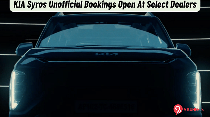 KIA Syros Unofficial Bookings Open At Select Dealers - Details!