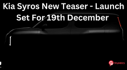 Kia Syros New Teaser - Launch Set For 19th December