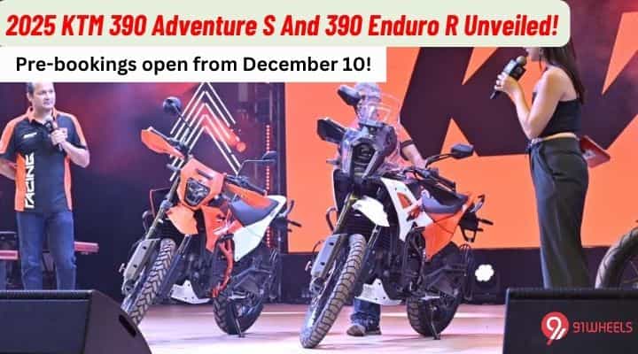 2025 KTM 390 Adventure S And 390 Enduro R Unveiled At India Bike Week! 2025 KTM 390 Adventure S And 390 Enduro R Unveiled At India Bike Week!