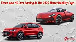 MG Motor India To Unveil Three New Cars At The Bharat Mobility Expo!