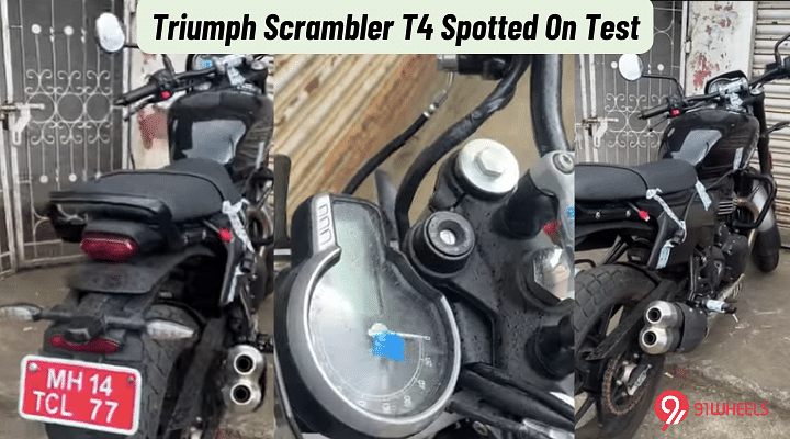 Affordable Triumph Scrambler T4 Variant Spotted - Launch Imminent?