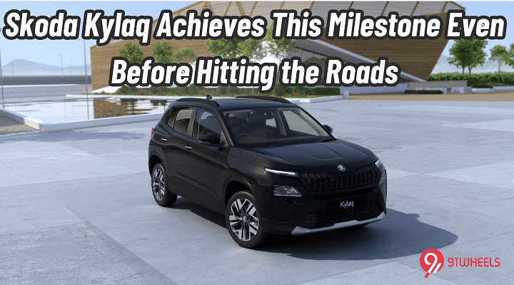 Skoda Kylaq Achieves This Milestone Even Before Hitting the Roads