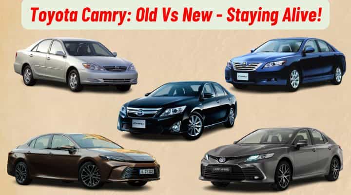 Toyota Camry: Old Vs New - Staying Alive! Toyota Camry: Old Vs New - Staying Alive!