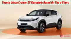 Toyota Urban Cruiser EV Revealed; Based On The e Vitara!