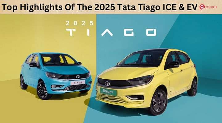 Top Highlights Of The 2025 Tata Tiago ICE And EV