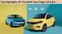 Top Highlights Of The 2025 Tata Tiago ICE And EV