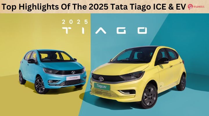 Top Highlights Of The 2025 Tata Tiago ICE And EV