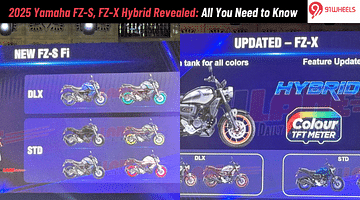 2025 Yamaha FZ-S, FZ-X Hybrid Revealed: All You Need to Know