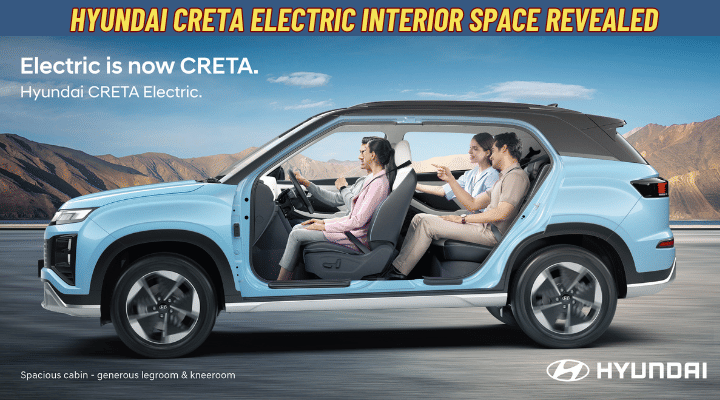 Hyundai Creta Electric Interior Space Revealed - To Get Seat Walk-in Function And More Hyundai Creta Electric Interior Space Revealed - To Get Seat Walk-in Function And More