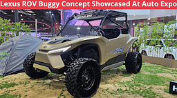 Lexus ROV Buggy Showcased At Bharat Mobility Expo 2025, Powered By A Hydrogen Engine