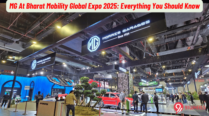 MG Motor At Bharat Mobility Global Expo 2025: Everything On Display From Morris Garages MG Motor At Bharat Mobility Global Expo 2025: Everything On Display From Morris Garages