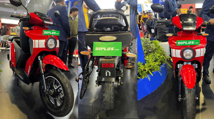 Numeros Diplos Max Launched At Bharat Mobility Global Expo 2025, Priced At Rs 1.10 Lakh Numeros Diplos Max Launched At Bharat Mobility Global Expo 2025, Priced At Rs 1.10 Lakh