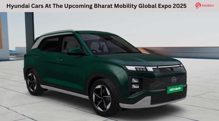 Hyundai Cars At The Upcoming Bharat Mobility Global Expo 2025