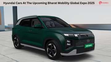 Hyundai Cars At The Upcoming Bharat Mobility Global Expo 2025