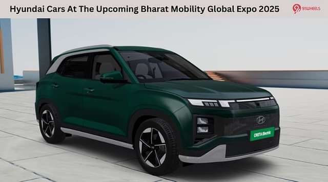 Hyundai Cars At The Upcoming Bharat Mobility Global Expo 2025