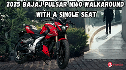 2025 Bajaj Pulsar N160 Walkaround With A Single Seat