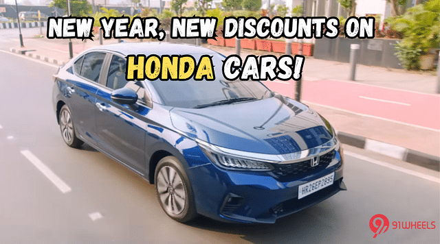 New Year, New Discounts On Honda Cars!