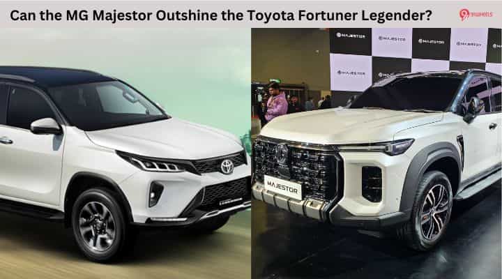 Can the MG Majestor Outshine the Toyota Fortuner Legender? Can the MG Majestor Outshine the Toyota Fortuner Legender?