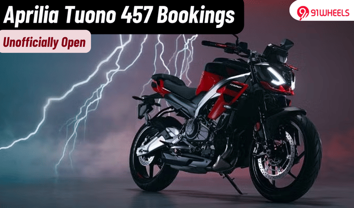 You Can Now Book Your Aprilia Tuono 457 Unofficially You Can Now Book Your Aprilia Tuono 457 Unofficially