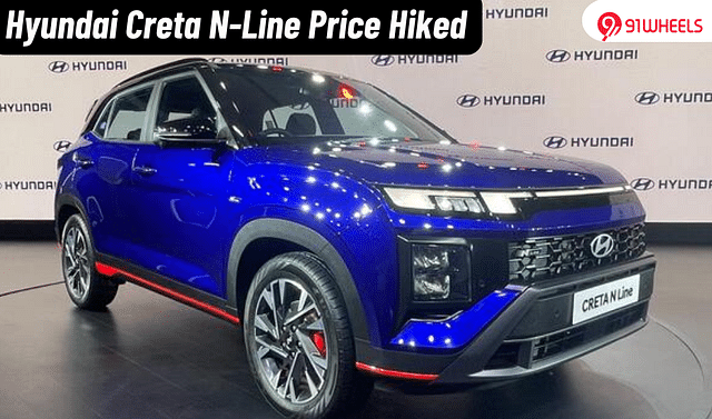 Hyundai Creta N-Line Price Hiked From January 2025