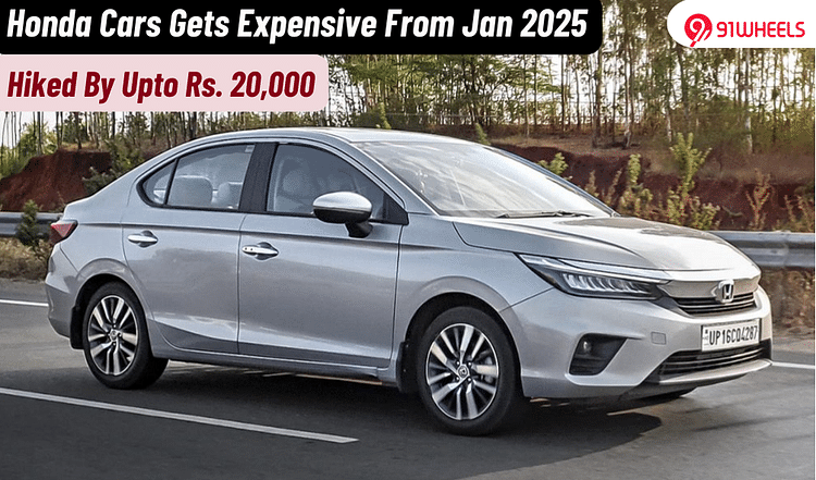 Honda City, Elevate Now Costs More By Up To Rs. 20,000