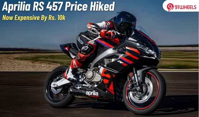 Aprilia RS 457 Gets Expensive By Rs.10,000 From January 2025