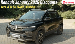 Renault Kwid, Triber, & Kiger  Discounts Of Up To Rs. 73,000 This January