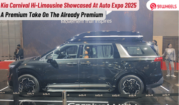 Kia Carnival Hi-Limousine Showcased At The Auto Expo; MPV Goes Premium Kia Carnival Hi-Limousine Showcased At The Auto Expo; MPV Goes Premium