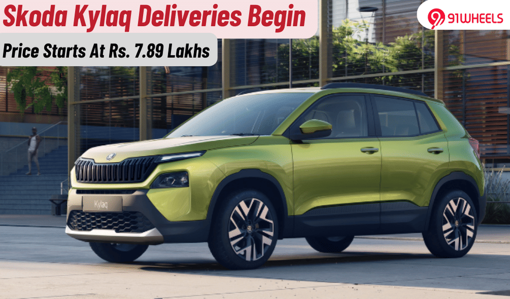 Skoda Kylaq Officially Launched In India; Deliveries Now Underway Skoda Kylaq Officially Launched In India; Deliveries Now Underway