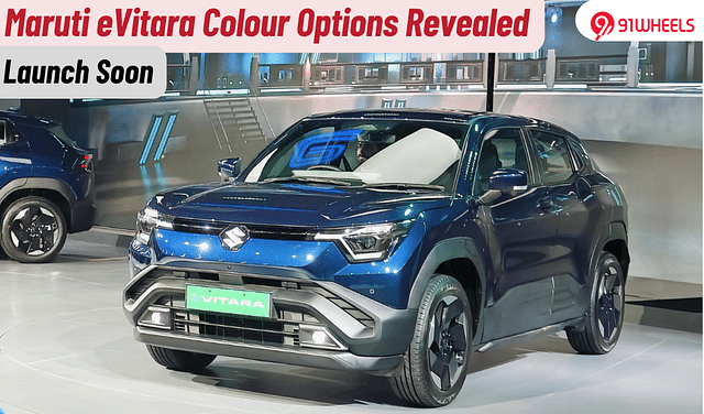 Maruti eVitara To Come In Three Variants And 10 Colour Options