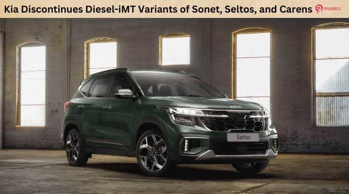 Kia Discontinues Diesel - iMT Variants of Sonet, Seltos, and Carens Kia Discontinues Diesel - iMT Variants of Sonet, Seltos, and Carens