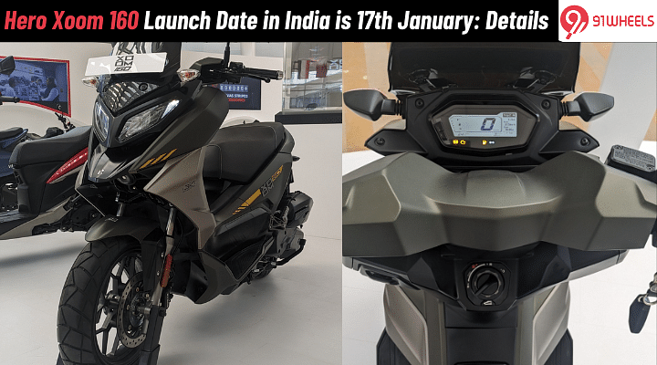 Hero Xoom 160 Launch Date in India is 17th January: All You Need to Know