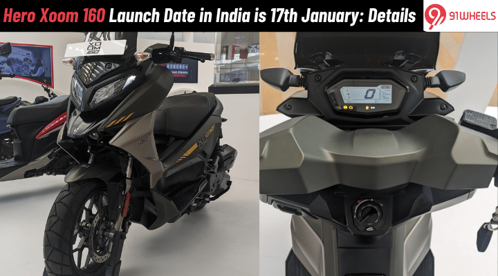 Hero Xoom 160 Launch Date in India is 17th January: All You Need to Know Hero Xoom 160 Launch Date in India is 17th January: All You Need to Know