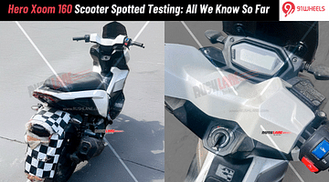 Hero Xoom 160 Scooter Spotted Testing: All We Know So Far